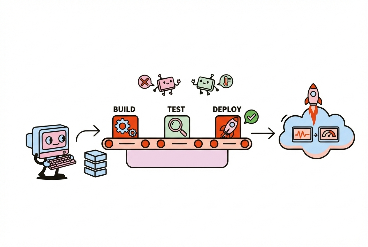 From Code to Cloud: Building Your First CI/CD Pipeline with Health Checks and Monitoring